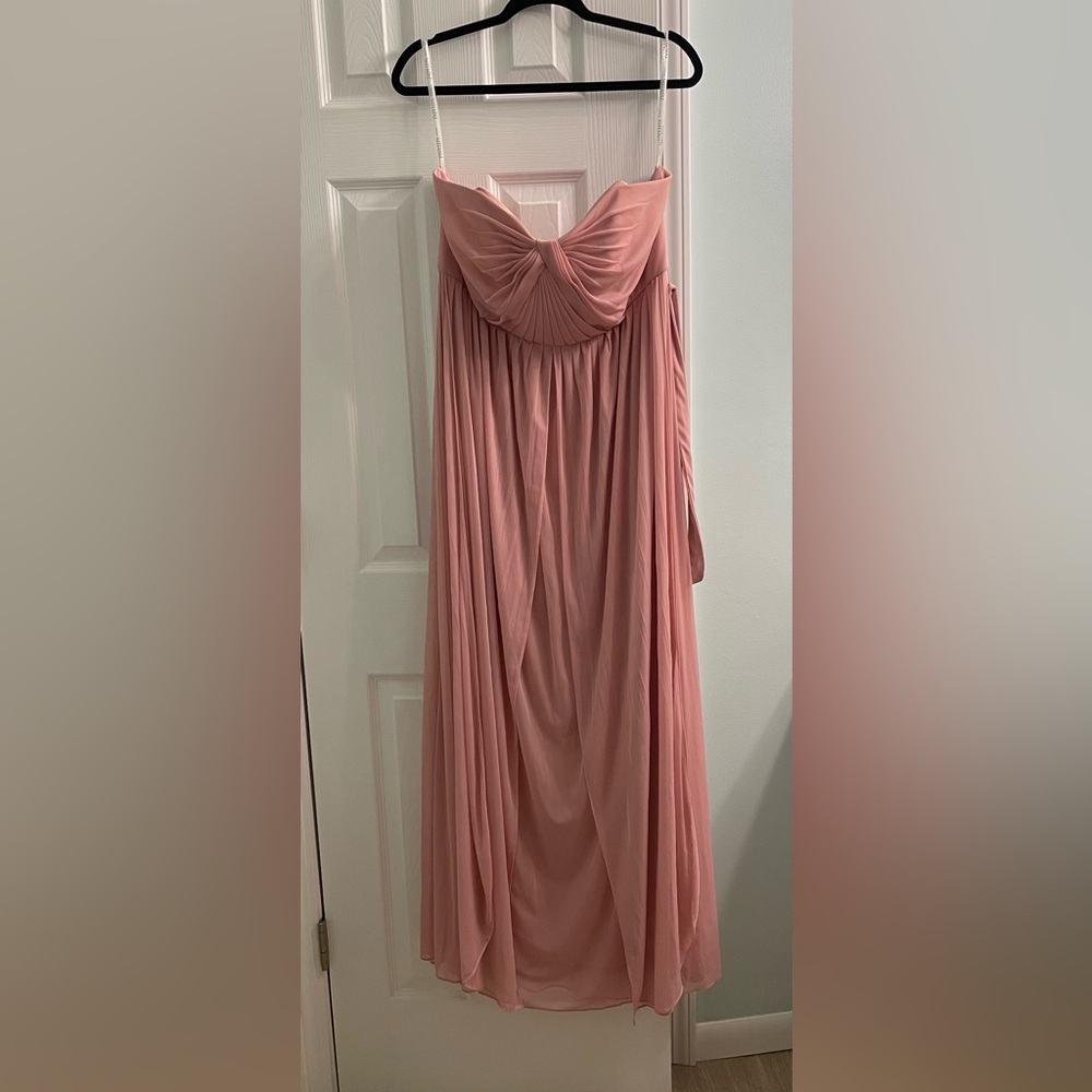 Strapless Bridesmaids Dress